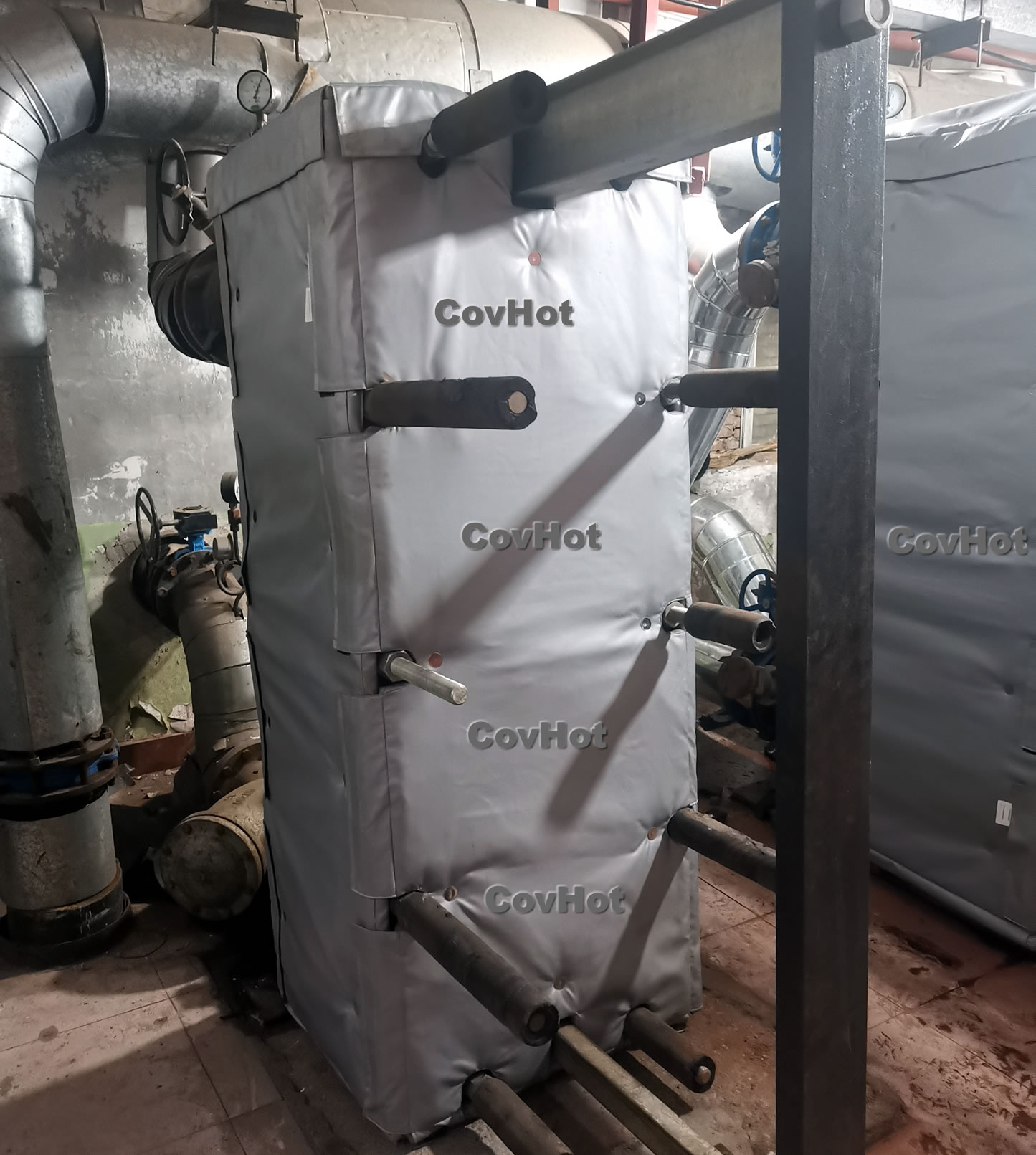 可拆卸板式<a href=http://www.0277509.cn/e/tags/?tagname=%E6%8D%A2%E7%83%AD%E5%99%A8%E4%BF%9D%E6%B8%A9 target=_blank class=infotextkey>換熱器保溫</a>套